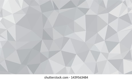White Polygonal Mosaic Background, Low Poly Style, Vector illustration, Business Design Templates