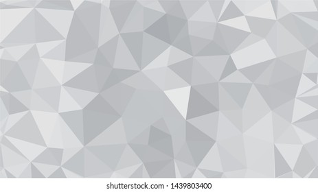 White Polygonal Mosaic Background, Low Poly Style, Vector illustration, Business Design Templates
