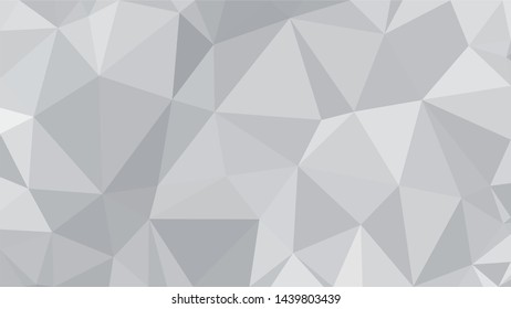 White Polygonal Mosaic Background, Low Poly Style, Vector illustration, Business Design Templates