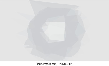 White Polygonal Mosaic Background, Low Poly Style, Vector illustration, Business Design Templates