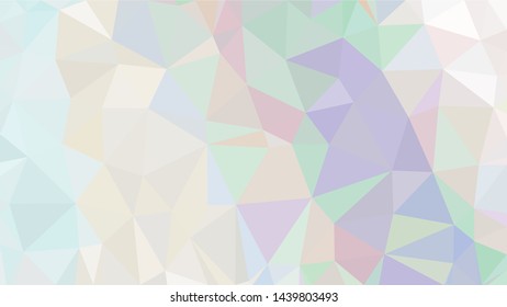 White Polygonal Mosaic Background, Low Poly Style, Vector illustration, Business Design Templates