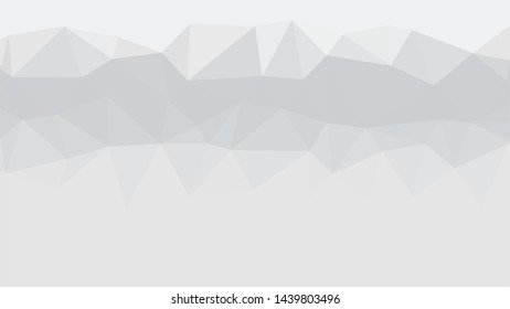 White Polygonal Mosaic Background, Low Poly Style, Vector illustration, Business Design Templates