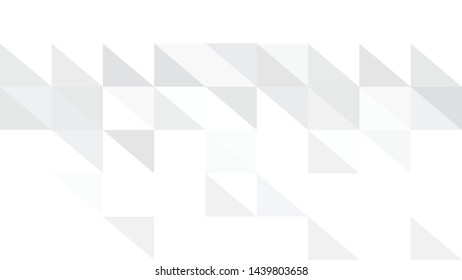 White Polygonal Mosaic Background, Low Poly Style, Vector illustration, Business Design Templates