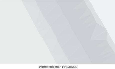 White Polygonal Mosaic Background, Low Poly Style, Vector illustration, Business Design Templates