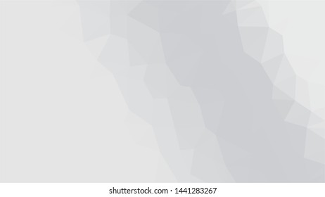 White Polygonal Mosaic Background, Low Poly Style, Vector illustration, Business Design Templates