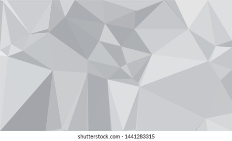 White Polygonal Mosaic Background, Low Poly Style, Vector illustration, Business Design Templates