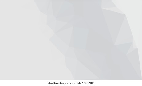 White Polygonal Mosaic Background, Low Poly Style, Vector illustration, Business Design Templates