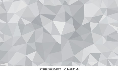 White Polygonal Mosaic Background, Low Poly Style, Vector illustration, Business Design Templates