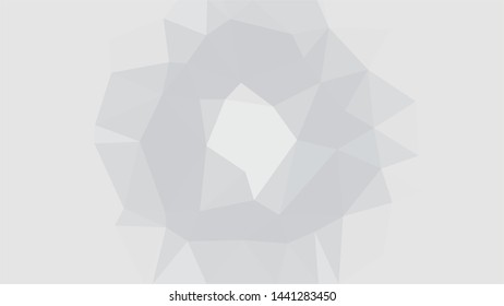 White Polygonal Mosaic Background, Low Poly Style, Vector illustration, Business Design Templates