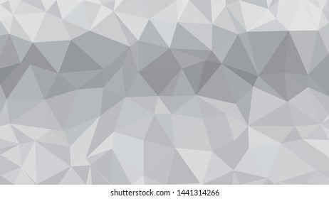 White Polygonal Mosaic Background, Low Poly Style, Vector illustration, Business Design Templates