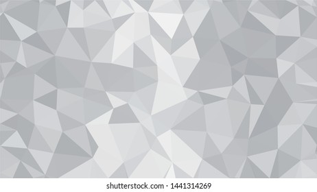 White Polygonal Mosaic Background, Low Poly Style, Vector illustration, Business Design Templates