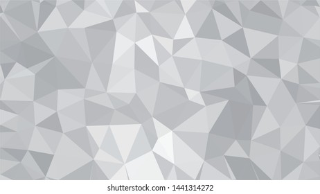 White Polygonal Mosaic Background, Low Poly Style, Vector illustration, Business Design Templates