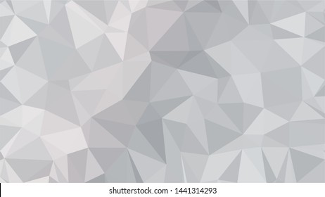 White Polygonal Mosaic Background, Low Poly Style, Vector illustration, Business Design Templates