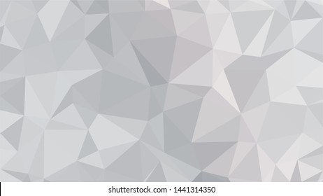 White Polygonal Mosaic Background, Low Poly Style, Vector illustration, Business Design Templates