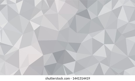 White Polygonal Mosaic Background, Low Poly Style, Vector illustration, Business Design Templates