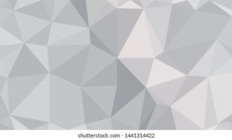White Polygonal Mosaic Background, Low Poly Style, Vector illustration, Business Design Templates
