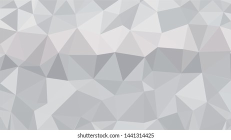 White Polygonal Mosaic Background, Low Poly Style, Vector illustration, Business Design Templates