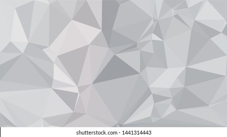 White Polygonal Mosaic Background, Low Poly Style, Vector illustration, Business Design Templates