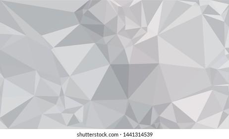 White Polygonal Mosaic Background, Low Poly Style, Vector illustration, Business Design Templates