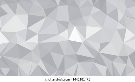 White Polygonal Mosaic Background, Low Poly Style, Vector illustration, Business Design Templates