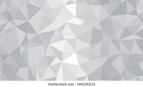 White Polygonal Mosaic Background, Low Poly Style, Vector illustration, Business Design Templates