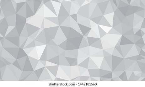 White Polygonal Mosaic Background, Low Poly Style, Vector illustration, Business Design Templates