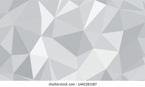 White Polygonal Mosaic Background, Low Poly Style, Vector illustration, Business Design Templates