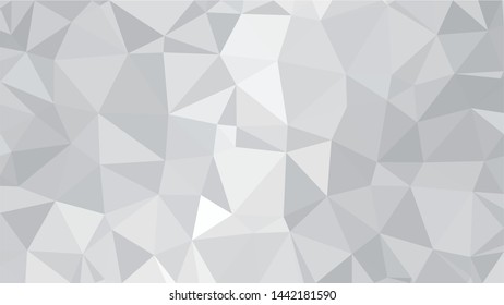 White Polygonal Mosaic Background, Low Poly Style, Vector illustration, Business Design Templates