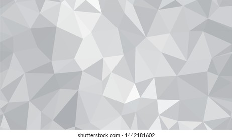 White Polygonal Mosaic Background, Low Poly Style, Vector illustration, Business Design Templates