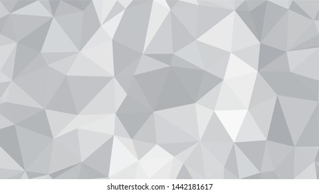 White Polygonal Mosaic Background, Low Poly Style, Vector illustration, Business Design Templates