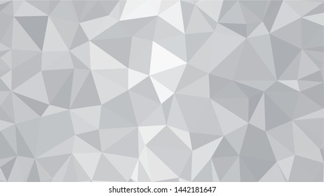 White Polygonal Mosaic Background, Low Poly Style, Vector illustration, Business Design Templates