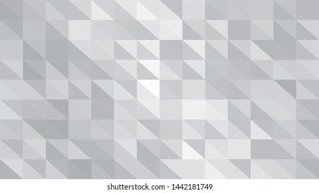 White Polygonal Mosaic Background, Low Poly Style, Vector illustration, Business Design Templates