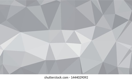 White Polygonal Mosaic Background, Low Poly Style, Vector illustration, Business Design Templates