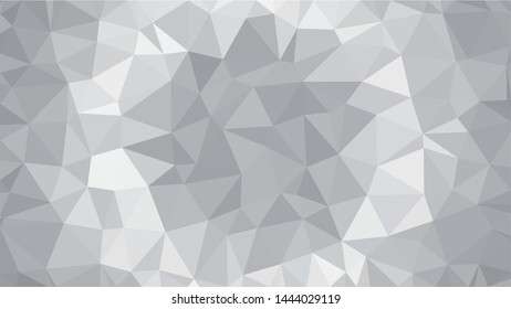 White Polygonal Mosaic Background, Low Poly Style, Vector illustration, Business Design Templates