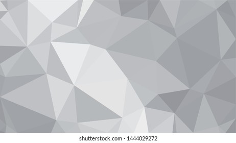 White Polygonal Mosaic Background, Low Poly Style, Vector illustration, Business Design Templates