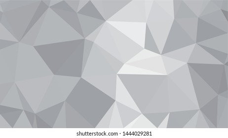 White Polygonal Mosaic Background, Low Poly Style, Vector illustration, Business Design Templates