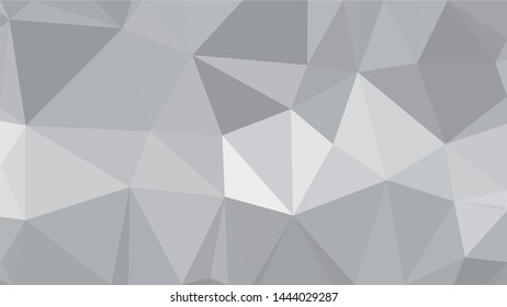 White Polygonal Mosaic Background, Low Poly Style, Vector illustration, Business Design Templates
