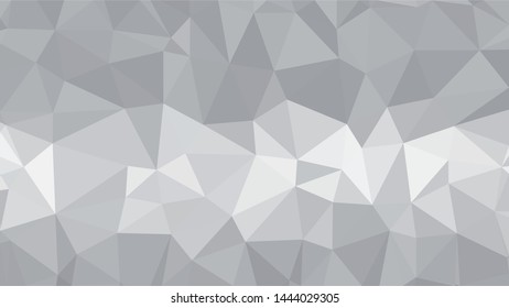 White Polygonal Mosaic Background, Low Poly Style, Vector illustration, Business Design Templates