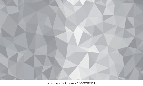 White Polygonal Mosaic Background, Low Poly Style, Vector illustration, Business Design Templates