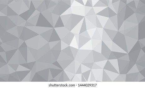 White Polygonal Mosaic Background, Low Poly Style, Vector illustration, Business Design Templates