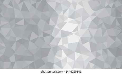 White Polygonal Mosaic Background, Low Poly Style, Vector illustration, Business Design Templates