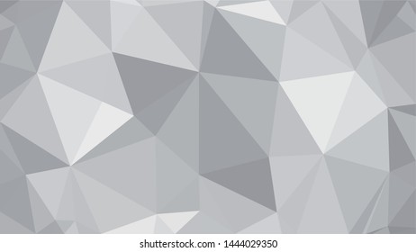 White Polygonal Mosaic Background, Low Poly Style, Vector illustration, Business Design Templates