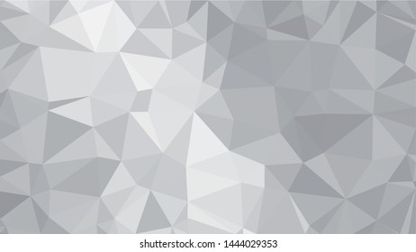 White Polygonal Mosaic Background, Low Poly Style, Vector illustration, Business Design Templates