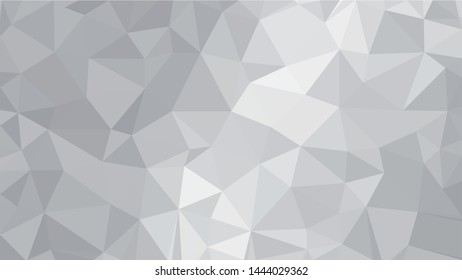 White Polygonal Mosaic Background, Low Poly Style, Vector illustration, Business Design Templates
