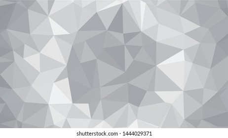 White Polygonal Mosaic Background, Low Poly Style, Vector illustration, Business Design Templates