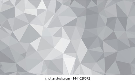 White Polygonal Mosaic Background, Low Poly Style, Vector illustration, Business Design Templates