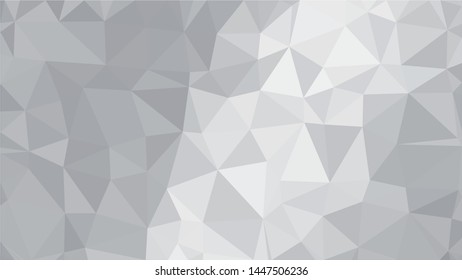 White Polygonal Mosaic Background, Low Poly Style, Vector illustration, Business Design Templates