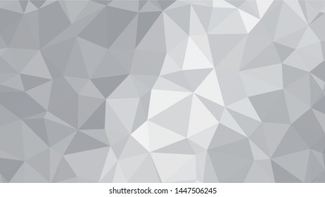 White Polygonal Mosaic Background, Low Poly Style, Vector illustration, Business Design Templates