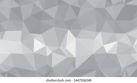 White Polygonal Mosaic Background, Low Poly Style, Vector illustration, Business Design Templates
