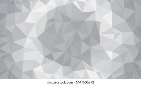 White Polygonal Mosaic Background, Low Poly Style, Vector illustration, Business Design Templates